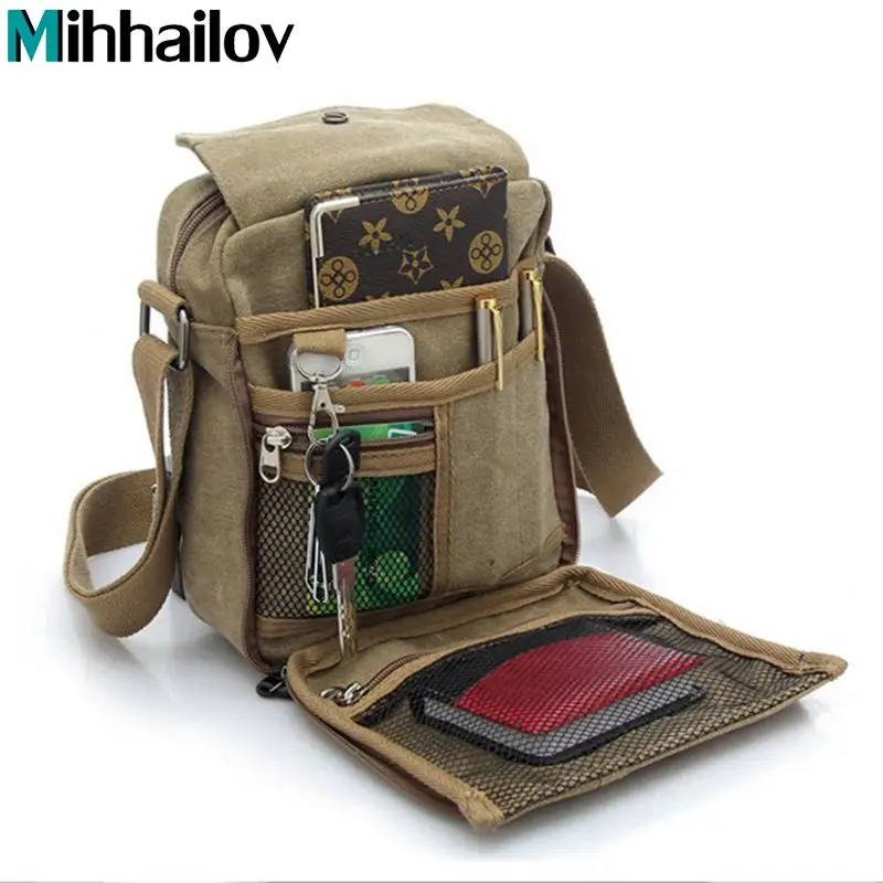 Мужские сумки через плечо сумка горячая распродажа холщовые высокое качество