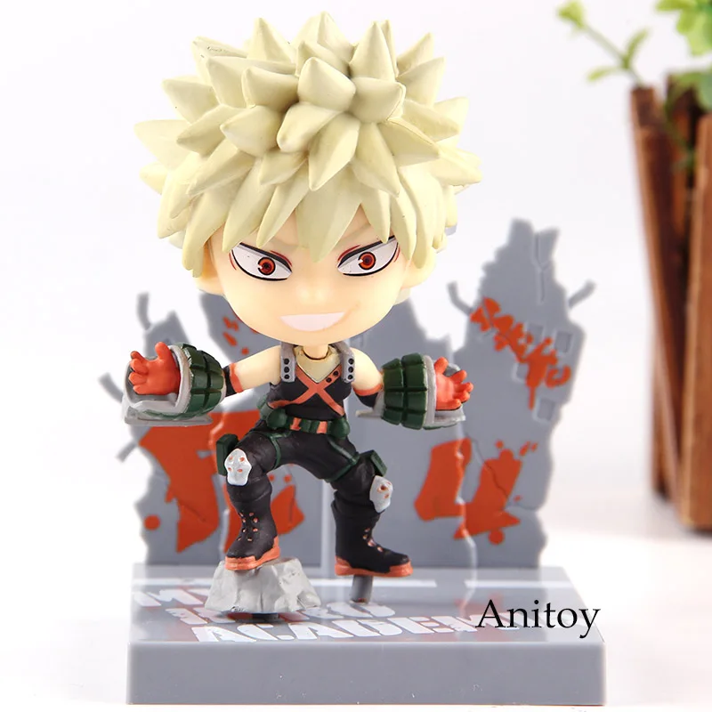 Kyun Chara My Hero Academy фигурка бакугоу кацуки Todoroki Shoto izku Midoriya фигурка героя ПВХ Коллекция Модель игрушки