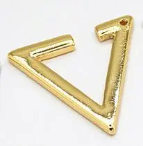 gold Без пирсинга, серьги на клипсах, треугольные, готические, для ушей, манжеты на клипсах, серьги на клипсах orecchini, без отверстий, ушные обертывания - Окраска металла: gold
