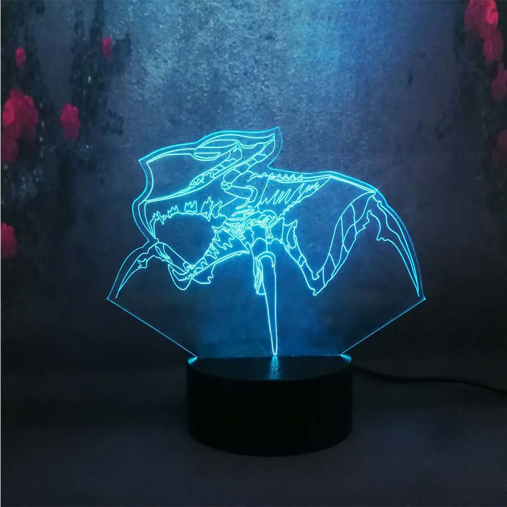 Страшный фильм Звездный Корабль солдат инопланетное создание Zerg 3D USB