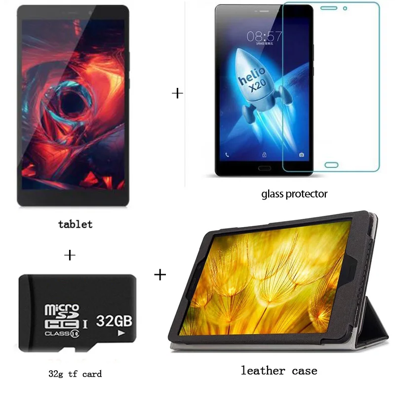 Alldocube X1 8,4 дюймов OGS Android 7,1 Deca Core телефонный звонок планшетный ПК 2560*1600 MTK6797 4 Гб ram 64 Гб rom 4 Гб ram 64 Гб rom Dual-SIM - Комплект: ad c ad gl ad 32gbtf