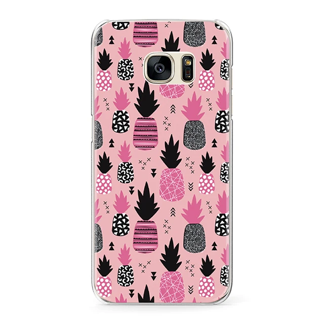 Для Samsung Galaxy S5 S6 S7 S8 край J7 J5 A5 A3() g530 чехол для телефона прекрасный цветочный узор крышка - Цвет: 0713