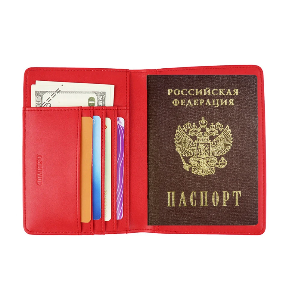 Модный чехол заграничного паспорта Обложка для женщин Wallet кредитных карт
