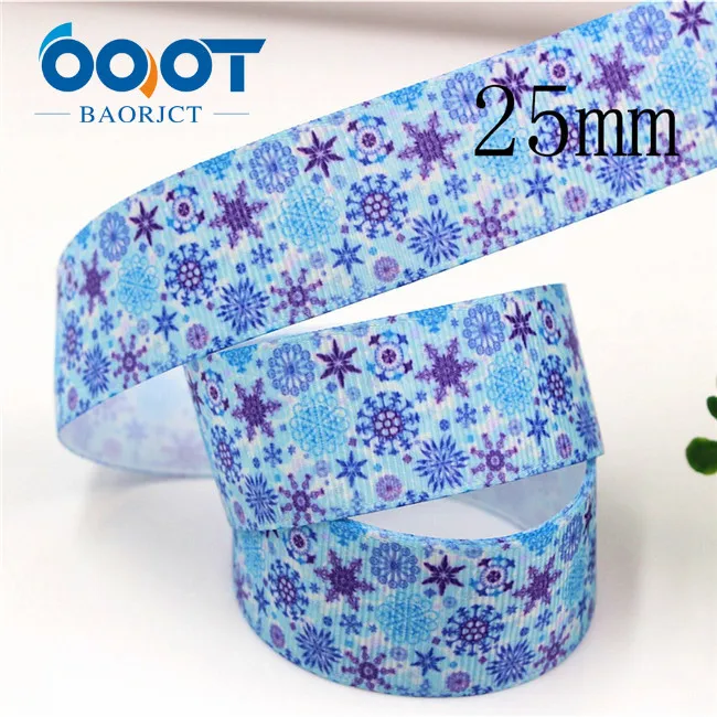 1 OOOT BAORJCT 1711085 25 мм 10 ярдов Мультяшные ленты термотрансферные печатные корсажные Свадебные аксессуары ручной работы материал - Цвет: 1
