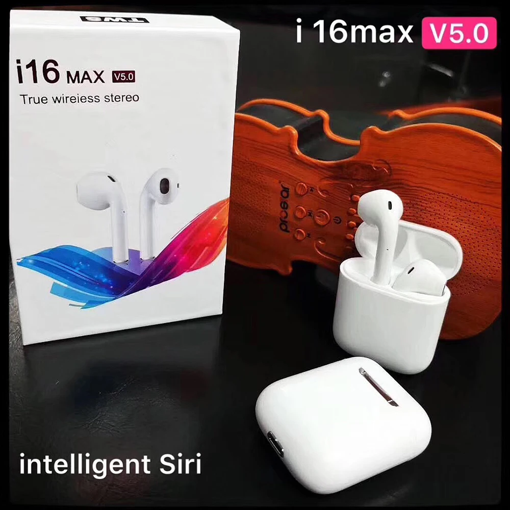 2019 новые i16 max tws беспроводные наушники popsocket для мобильных телефонов APTX с зарядным