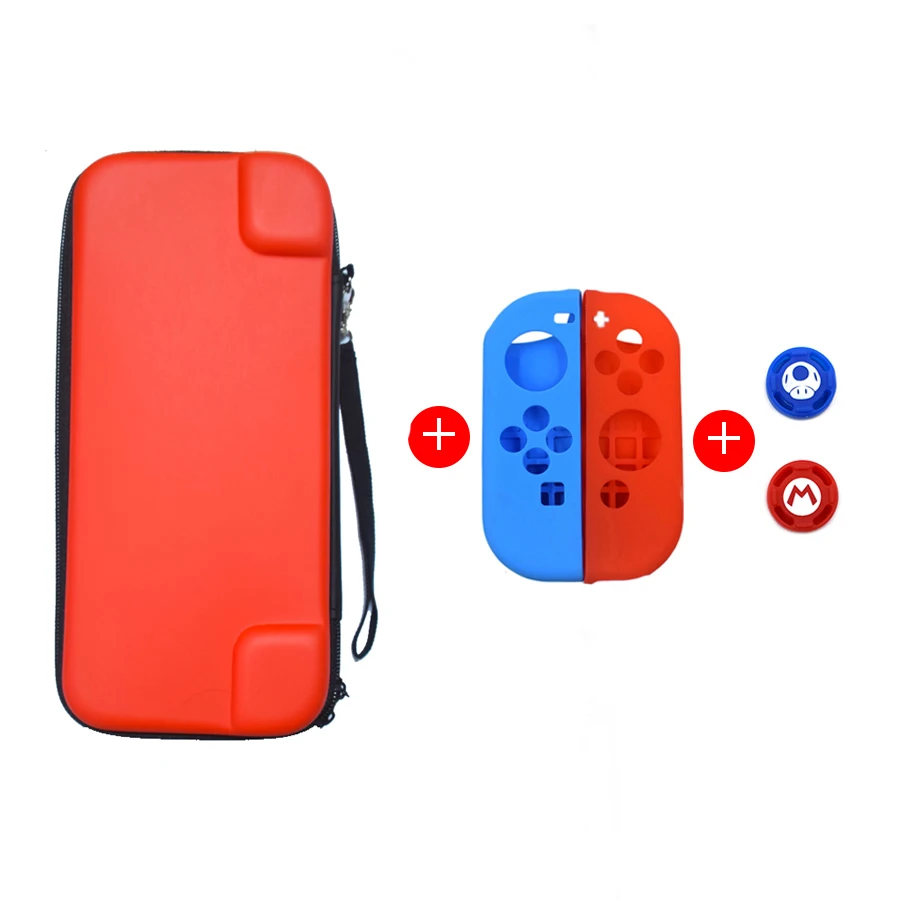 5 предметов аксессуары для игр с переключателем защитный чехол Nintendo doswitch большая