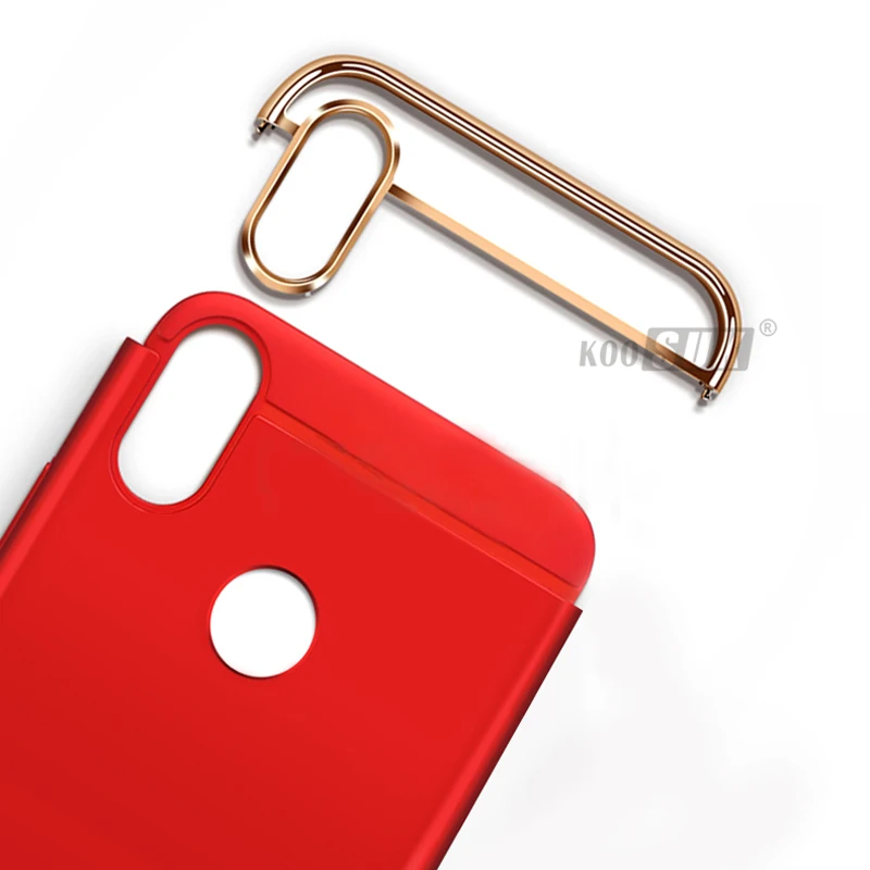 Чехол для huawei Y9 2019 тонкий 3 в 1 жесткий защитный чехол задней панели телефона
