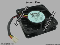 nidec d06r 12ps1 01b server cooling fan dc 12v 0 20a 60x60x15mm 3 wire