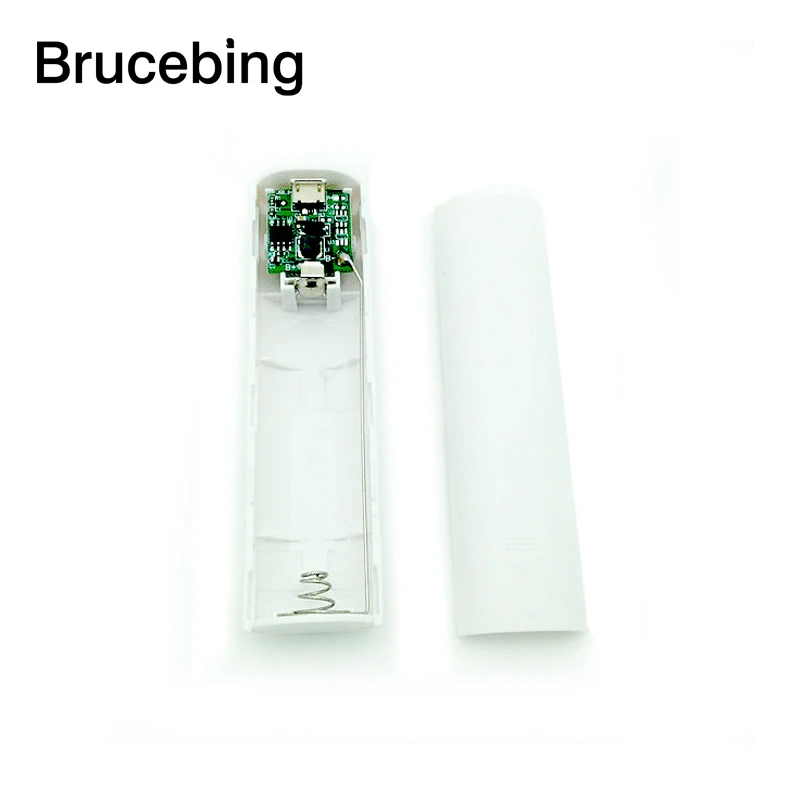 DIY переносной USB внешний аккумулятор 1x18650 зарядное устройство 18650 чехол для