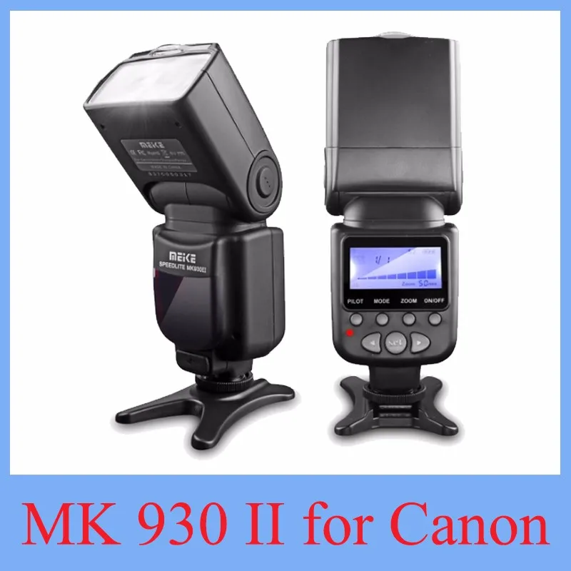 Meike MK-950 II E-TTL Вспышка Speedlite для цифровой однообъективной зеркальной камеры Canon EOS 5D II 6D 7D 50D 60D 70D 550D 600D 650D 700D 580EX 430EX как Светодиодная лампа для видеосъемки Yongnuo YN-565Ex