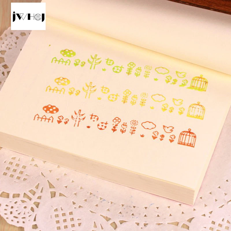 1 шт. в форме полосы милые животные деревянный Резиновый Штамп Дети DIY ручной