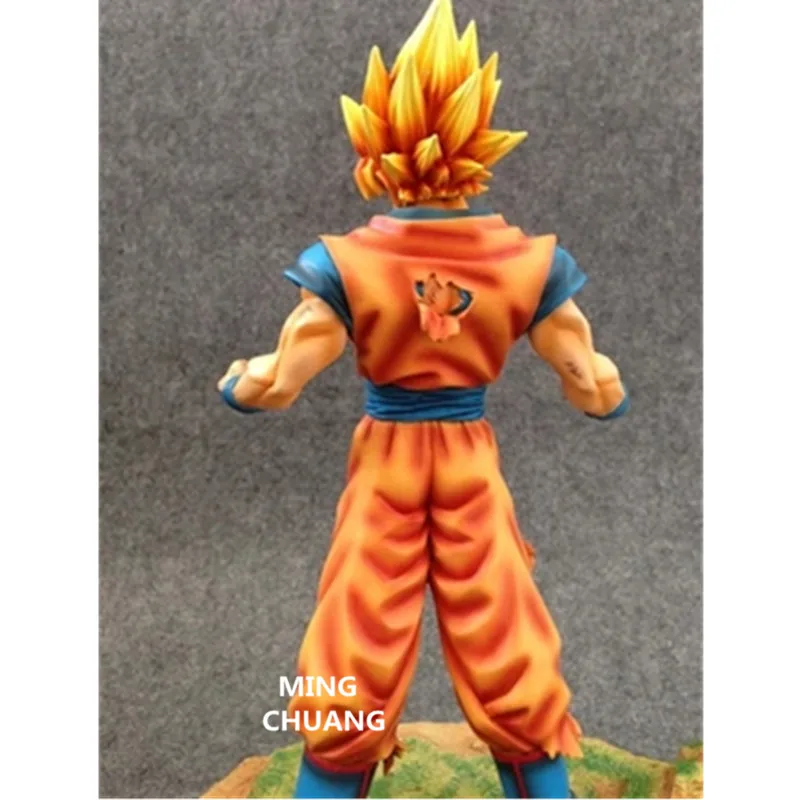 9,8" Статуя Dragon Ball Saiyan Son Goku бюст Gotenks полная длина портрет GK фигурка Коллекционная модель игрушки 25 см коробка D919