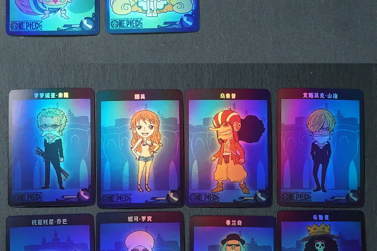 555 шт./компл. ONE PIECE подарок на день рождения хотели заказать игрушки хобби Коллекционные вещи игра Коллекция аниме-открытки