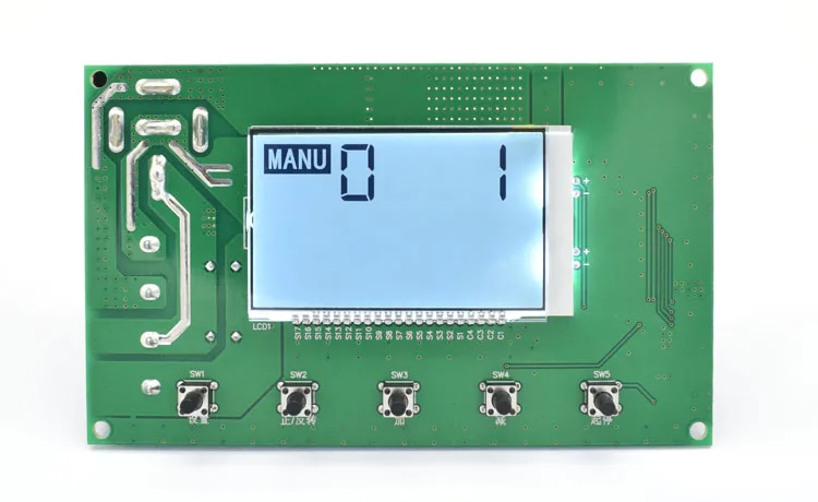 Lcd Умный Цифровой дисплей 0~ Регулируемый DC 10-50V 40A ШИМ контроллер скорости двигателя постоянного тока синхронный контроллер Реверсивный
