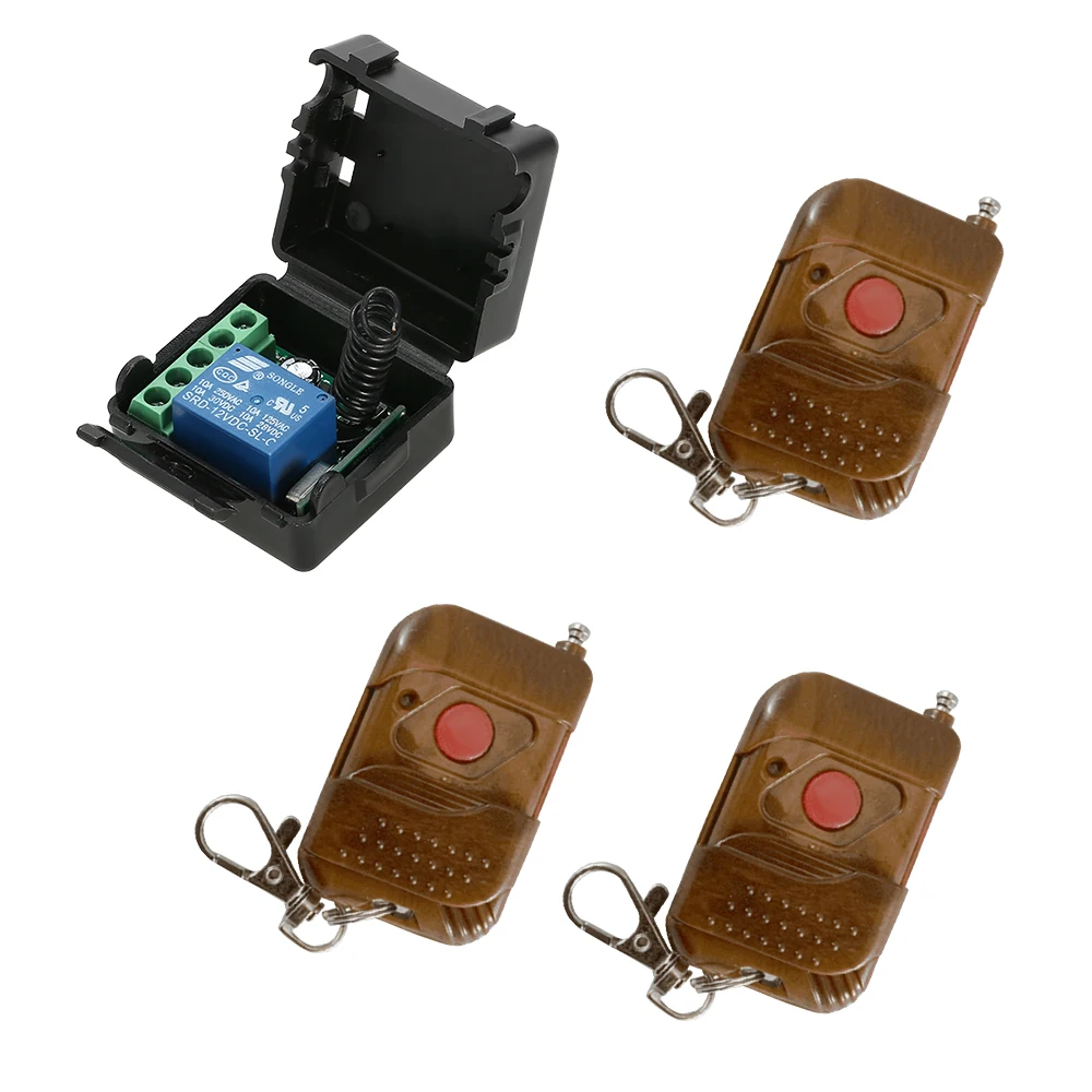 Умный дом 433 МГц беспроводной пульт дистанционного управления релейный приемник