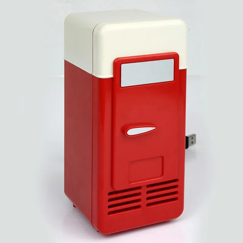 Автомобильный мини-холодильник USB горячий и холодный двойной-UseGadget банки для напитков охладитель подогреватель холодильник с внутренним светодиодный светильник