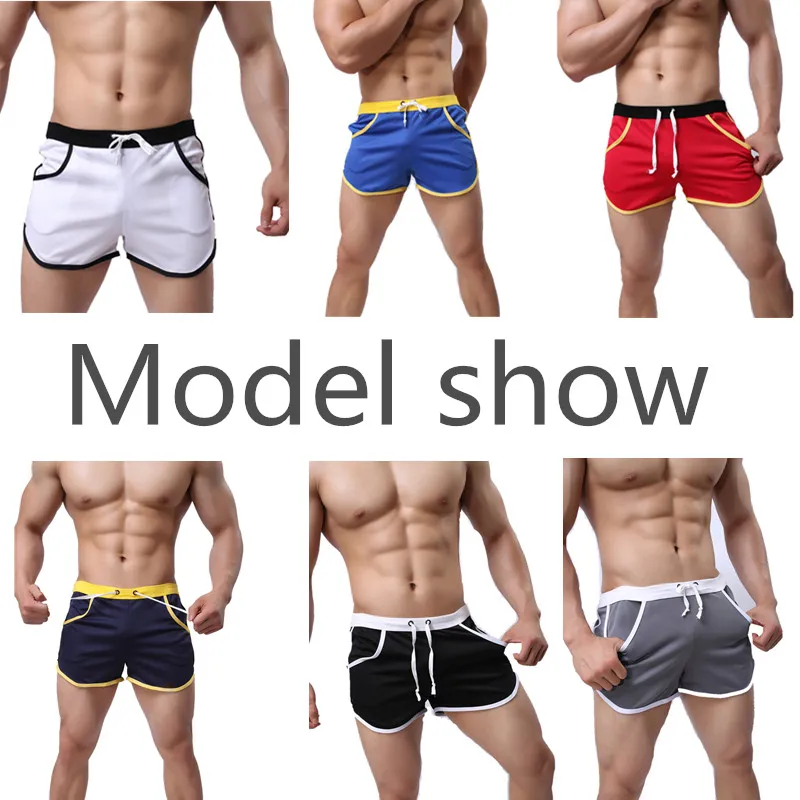 Новинка 2019 мужские быстросохнущие дышащие шорты с карманами на ремешках пляжные
