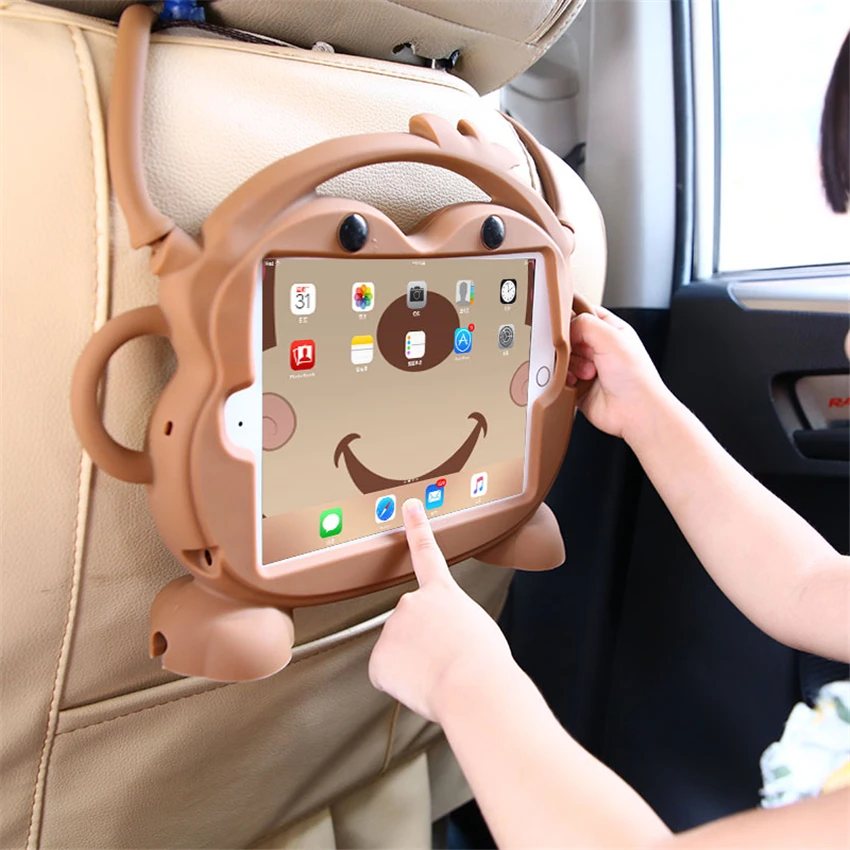 Силиконовый чехол с рисунком для детей iPad Mini 1 2 3 4 5 7 9 противоударный нетоксичный