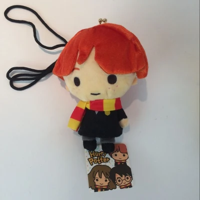 Ron 18cm Новая плюшевая игрушка Гарри Рон Гермиона Драко Малфой 30 см сумка для монет кошелек 18 см брелок 10 см плюшевая кукла в подарок - Цвет: Ron 18cm