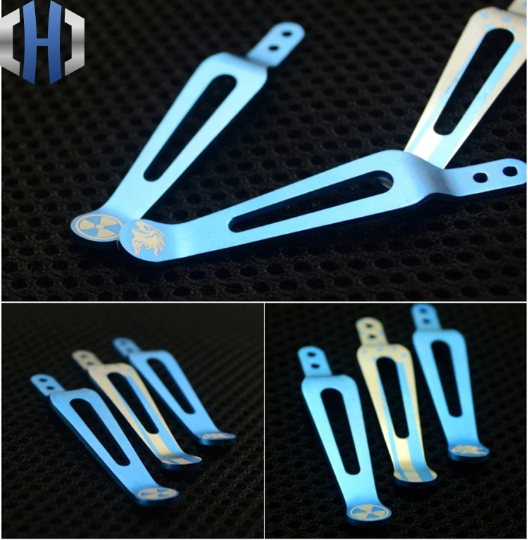 Карманный зажим для ножей TC4 титановый фонарик оболочка мульти инструменты