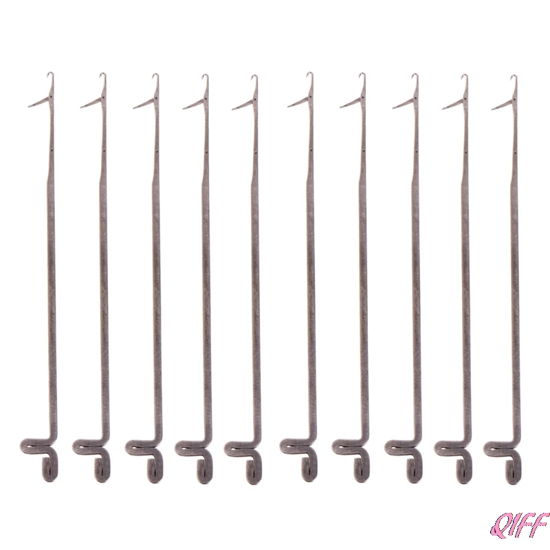 10 шт. спицы для вязания крючком инструмент нарезки бисером сделай сам