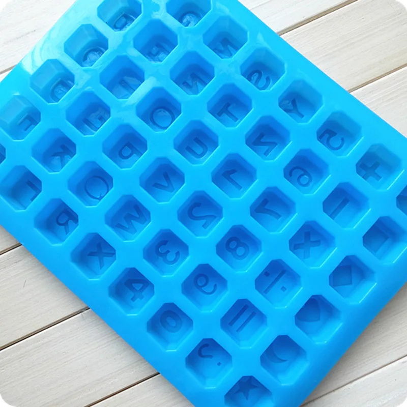 НОВЫЙ Английский алфавит и арабские цифры в форме DIY 3D шоколада печенья льда