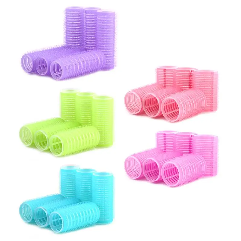 6 шт./компл. DIY салонные бигуди для волос роликовые инструменты мягкие и большие