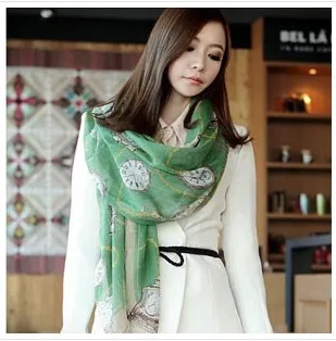 New Arrival women scarfs fashion style spring Autumn voile shawl scarf 110*180 free shipping | Аксессуары для одежды