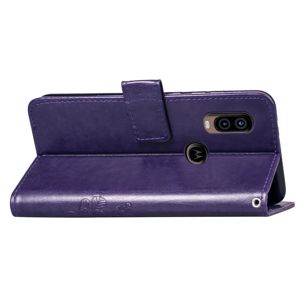 Для Motorola One Vision чехол для телефона из искусственной кожи защитный чехол для Moto One Vision OneVision 6," Чехол