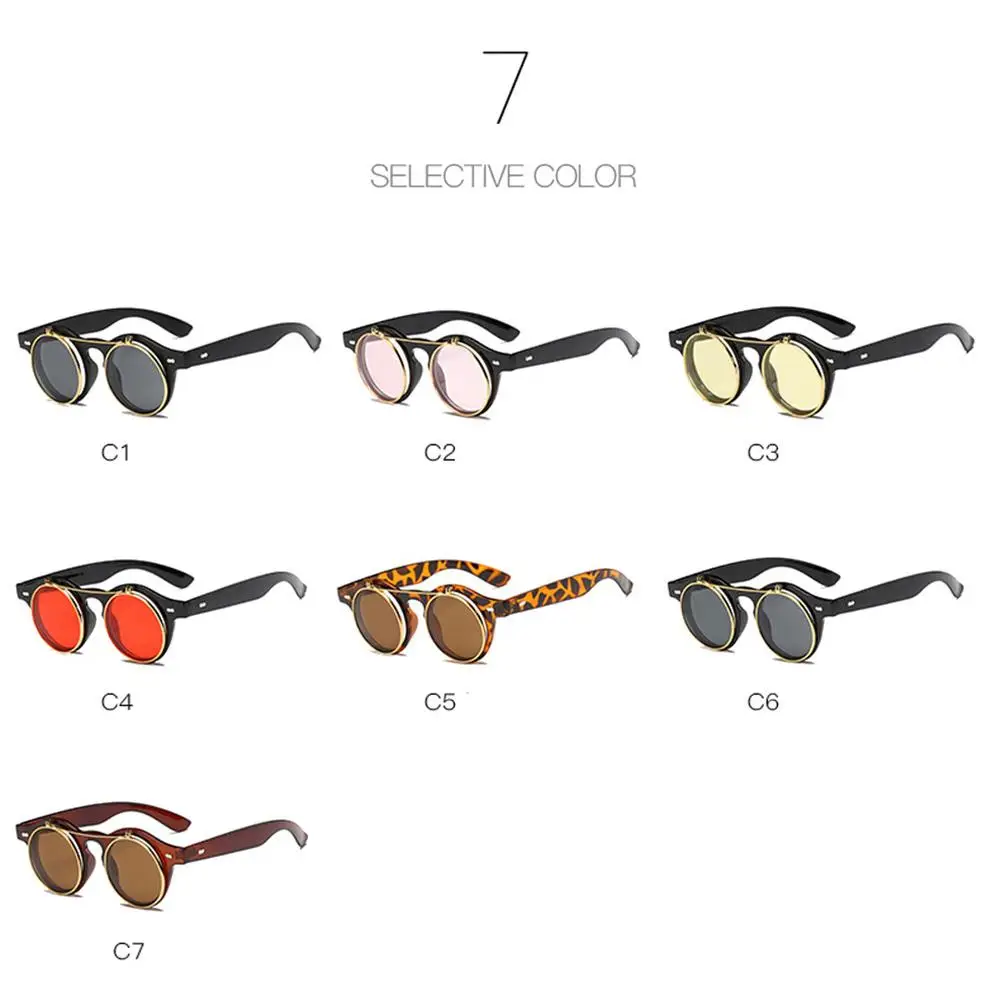 2018 Vintage Sunglasses Women Fashion Small Frame Sun Glasses Ladies Retro Personality Eyeglasses UV400 7 Color | Аксессуары для