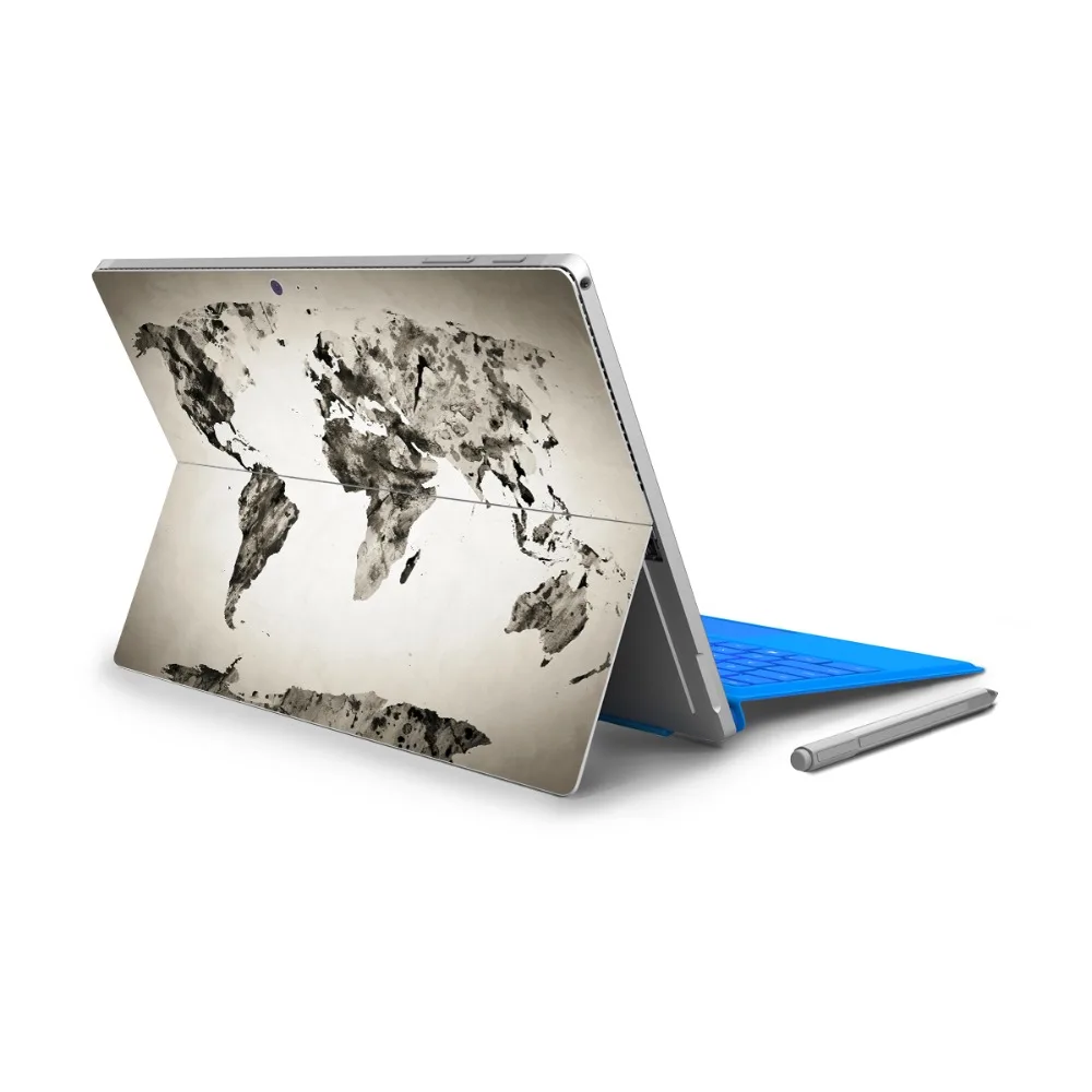 GOOYIYO 2018 для Micro Surface Pro 4 5 виниловая задняя наклейка на планшет стикер нетбук карта