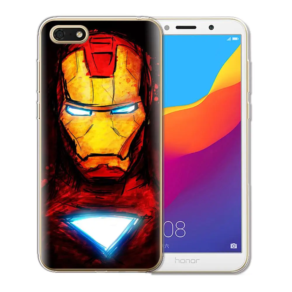 8158 Venom Deadpool Fundas для huawei Honor 7A 7 а русская версия шикарные чехлы для huawei Honor7A 5,4" DUA-L22 чехол - Цвет: 8158