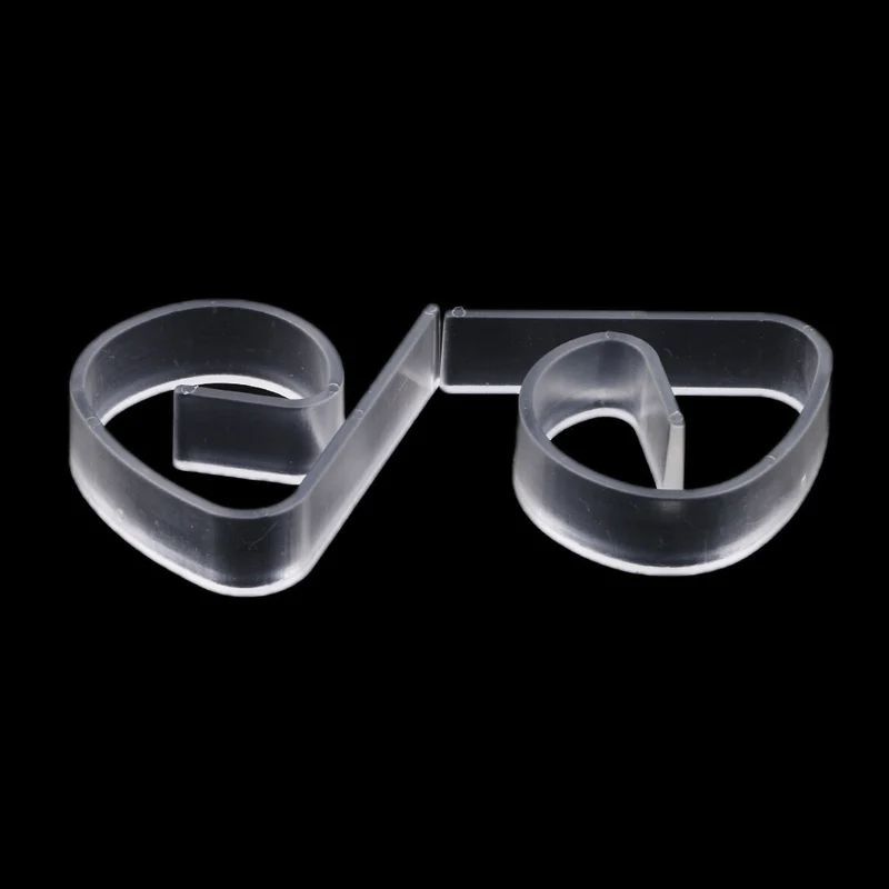 10 шт./лот Белый пластиковый держатель крышки стола скатерть клип тканевые зажимы