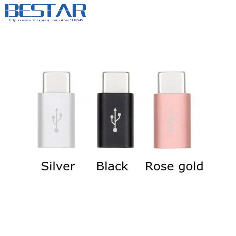 

2017 USB-C USB 3.1 Type-C Adapter USB type c Male To Micro USB 2.0 Female Connector charging charger charge connector