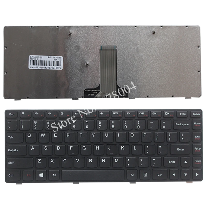 Новая клавиатура для ноутбука в США LENOVO G400 G405 G405A G410 US черный | Компьютеры и офис