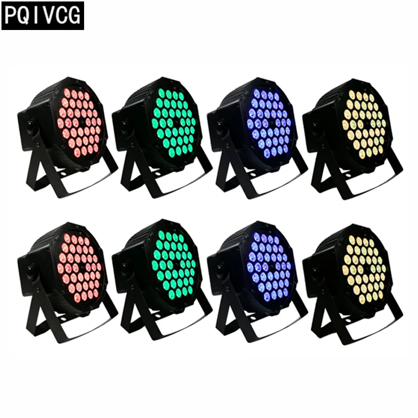 8 шт. 36x3w полный Цвет Led Par Светильник rgb 3 в 1 dmx512 светильник s профессии диско диджей