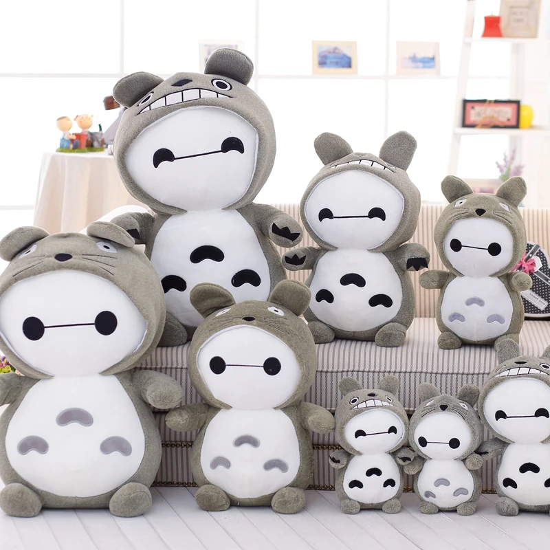 Candice guo! Милые большие белые толстые Baymax Сменные на серый Кот плюшевые игрушки