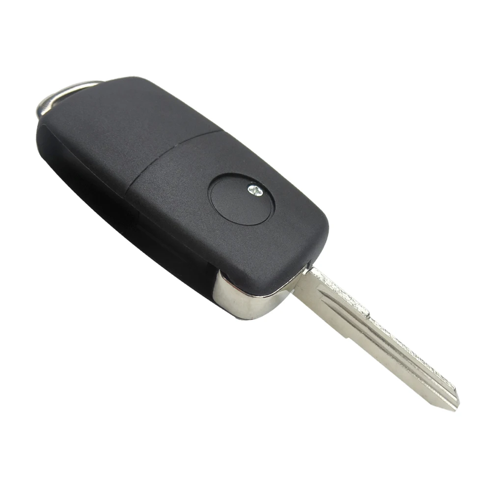 OkeyTech 2 кнопки модифицированный флип Автомобильный ключ оболочка для Volkswagen VWW Golf Skoda Chery QQ3 QQ6 дистанционный ключ чехол Замена