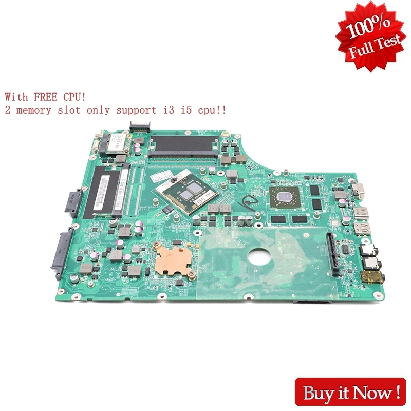 Nokotion MBPUN06001 mbbbpj06001 MBPUP06001 для acer aspire 7745 DA0ZYBMB8E0 материнская плата ноутбука 2 слота