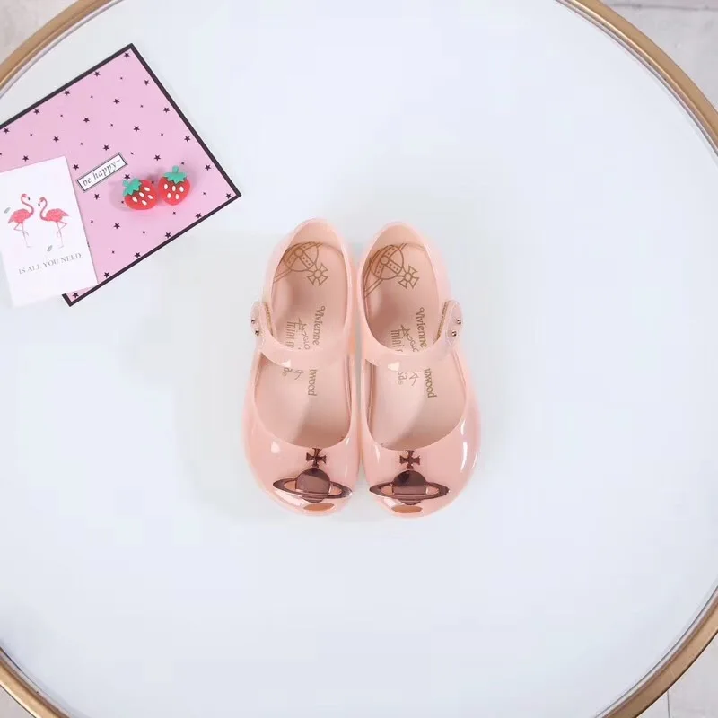 Розовый Melissa/Обувь для родителей и детей; женские прозрачные сандалии; Новинка года; женские сандалии Melissa; прозрачная обувь Melissa; нескользящая обувь - Цвет: Розовый