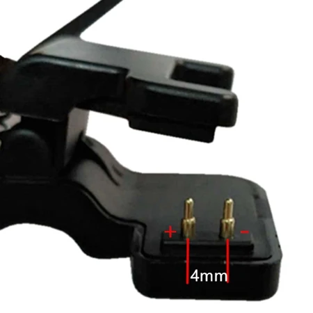 2pin 4mm Смарт-часы зарядное устройство зажим универсальная станция подзарядки кабель для TW64 TW68 умный браслет зарядное устройство 2Pin 4 мм 5 мм 3Pin 6 мм - Цвет: 2pin 4mm