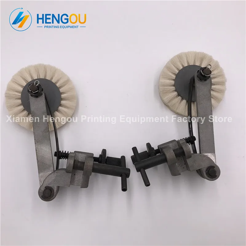 1 пара Бесплатная доставка mit. Печатный пресс части щетки колеса OD 6 5 см бумажное