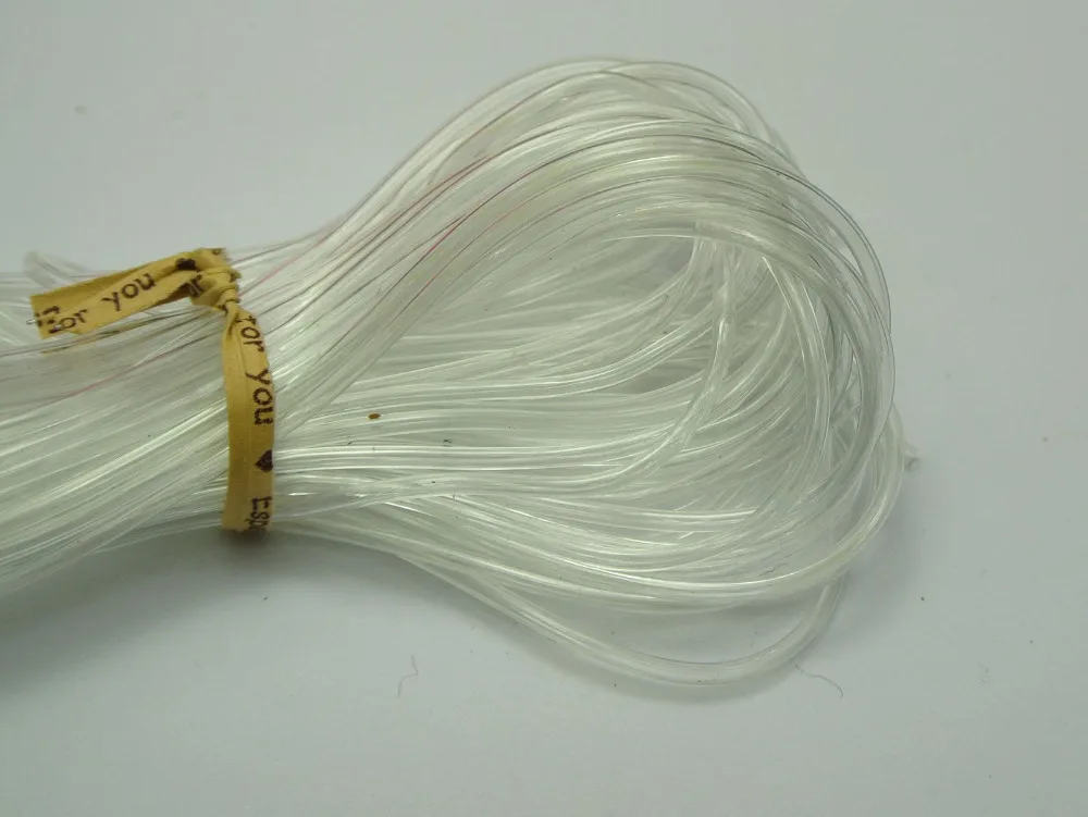 Прозрачный прозрачный шнур для ювелирных изделий резиновая Обложка