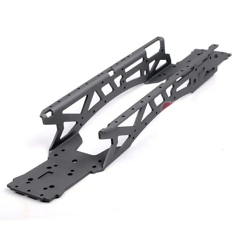 OFNA/HOBAO RACING 1/8 HYPER MT PLUS 94036 Metal 6061 thickening strengthened ALUMINUM CHASSIS FRAME for rc parts|rc frame|racing framehobao hyper |