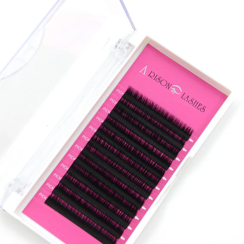 Ресницы Arison lash 1 коробка ресницы JBCD все размеры накладные модные для