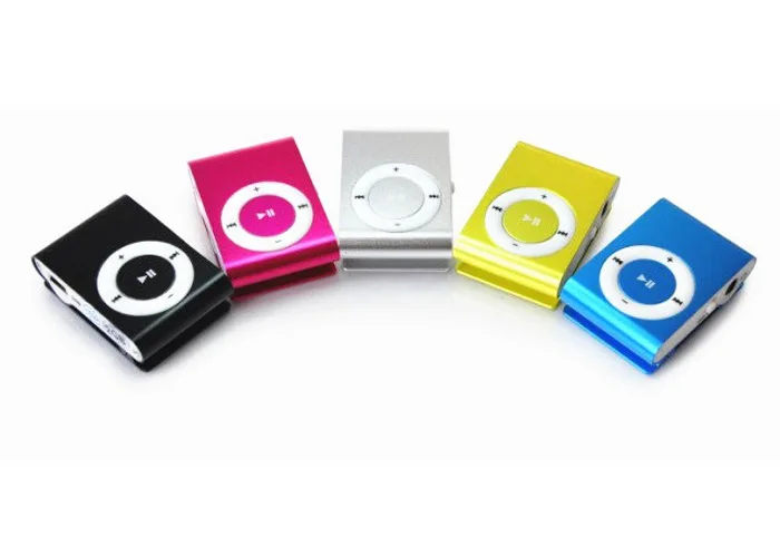 Новый большой продвижение зеркало Портативный MP3 player мини клип плеер Спорт Mp3