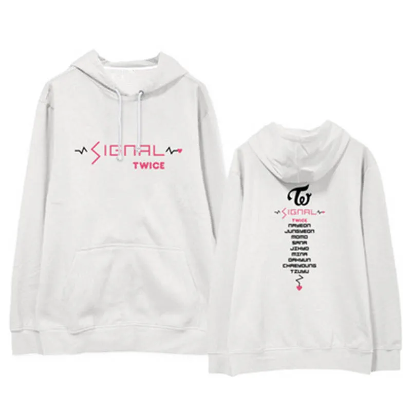 Кофта ALIPOP с капюшоном и надписью double SIGNAL Album повседневные хлопковые толстовки