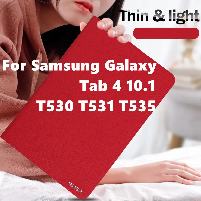 Защитный чехол для планшета Samsung Galaxy Tab 4 10 1 T530 T531 T535 лидер продаж откидной Чехол из