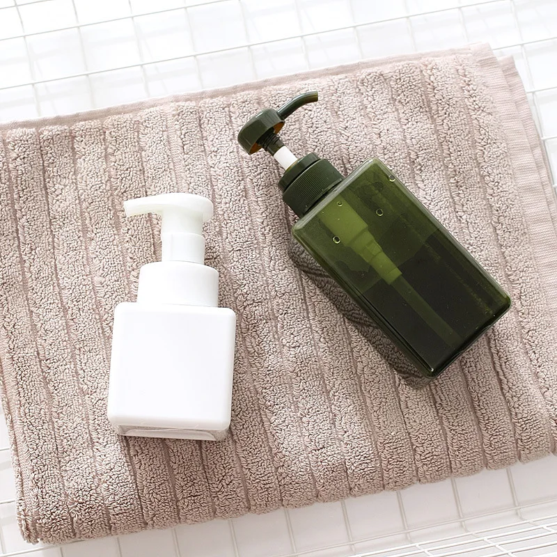 1 шт. пластиковое пустое мыло насос для шампуня Квадратная бутылка лосьон душа