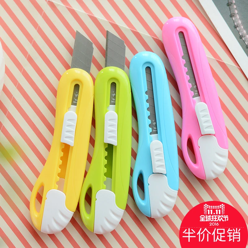 20 pcs Stationery Students Art Knife Office Learning Supplies Hand Cutting wholesale